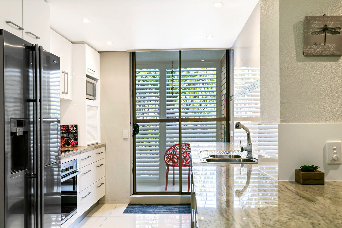 Your own, fully furnished, unique slice of paradise in prestigious Golden Triangle beachside locale.